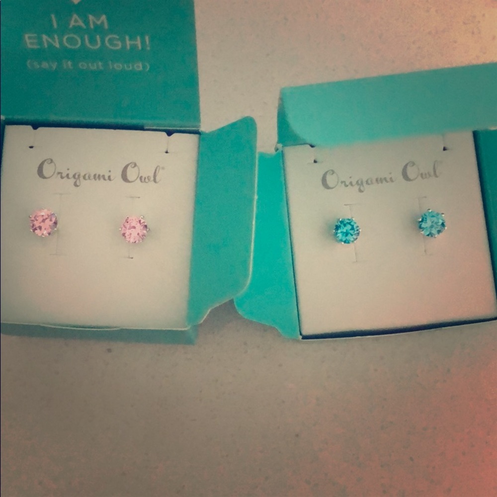 Crystal Stud Earrings